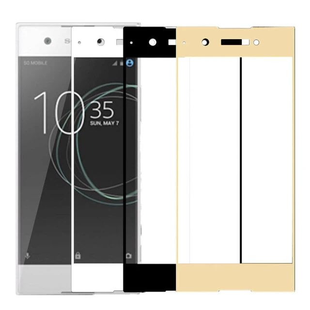 9H полное покрытие Точная Взрывозащищенная защитная пленка для экрана Sony Xperia XA 1
