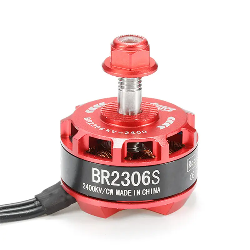 Гоночный двигатель Racerstar 2306 BR2306S 2400KV 2 4S бесщеточный мотор для радиоуправляемого