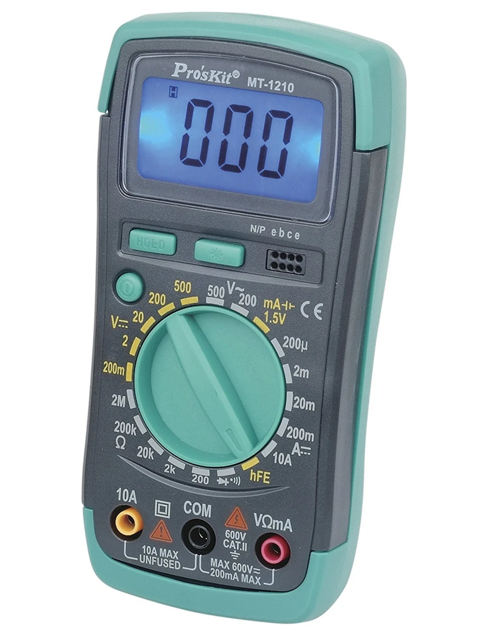Цифровой мультиметр Pro'sKit MT 1210 C 3 1/2 диагностический инструмент постоянного