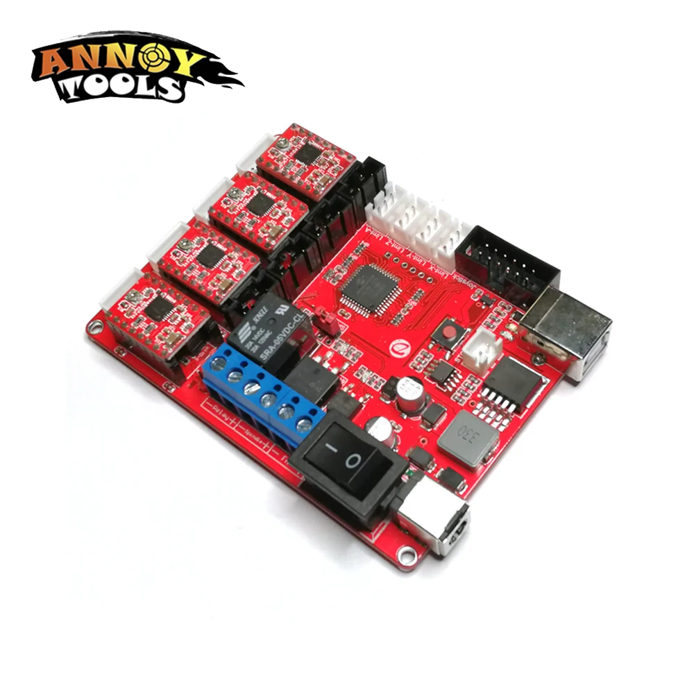 

CNC 3018C USB Controller 4-axis engraving machine control panel laser engraving machine motherboard engraving machine control