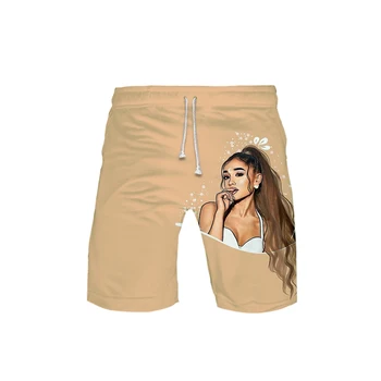 

Ariana Grande 3D Printed Beach Shorts for Man Fashion Shorts 2019 New Arrival Casual Streetwear Trendy Wear Suitable for Summer