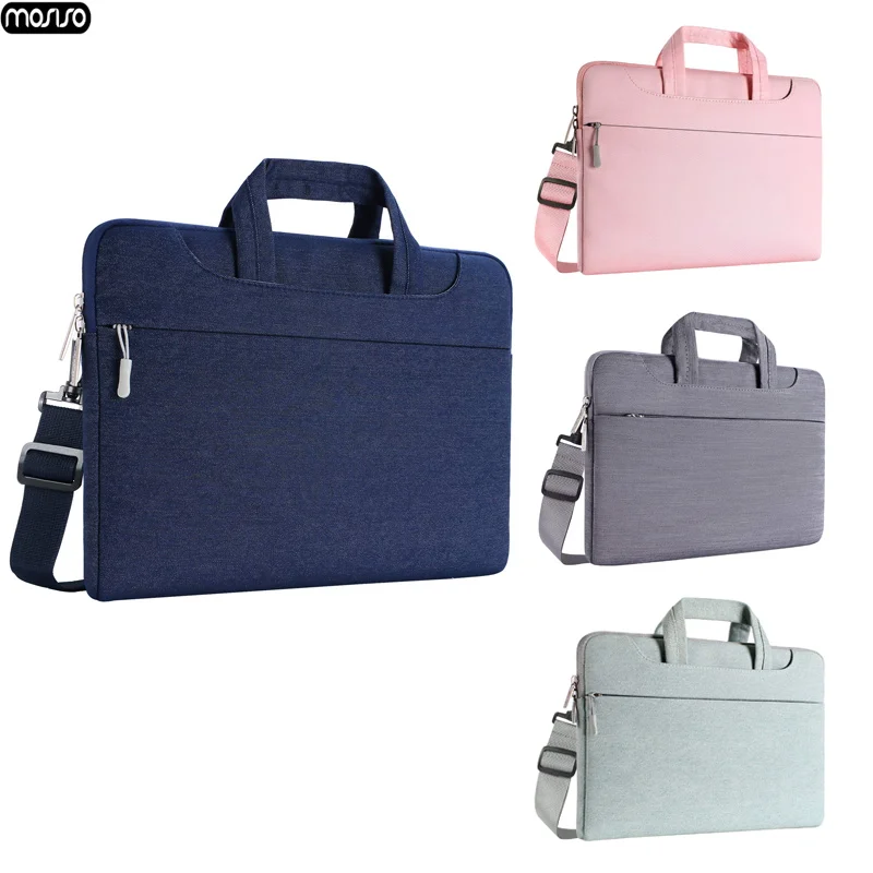 

MOSISO 2019 New Bag For Laptop 13.3 14 15.6 inch Waterproof Messenger Handbag Notebook Sleeve Bag For Macbook Air Pro13.3 15.4