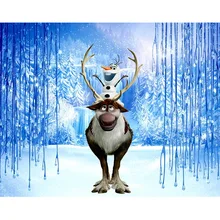 Diamant Borduurwerk Vol DIY 5D Diamant Schilderij Handwerken Diamant Mozaïek Sven Olaf Frozen Kruissteek Holiday Gift Decor(China)