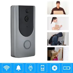 Wi-Fi видеодомофон дверной звонок wifi дверной звонок ИК Ночное Видение домашняя дверь 2-Way Аудио Видео телефон визуальная камера безопасности