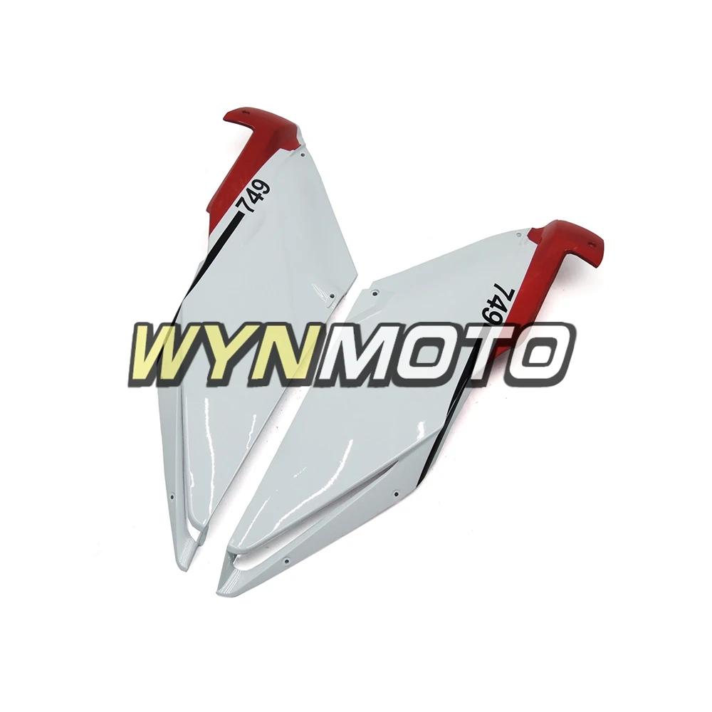 Полный мотоцикл белый красный зеленый полосы Чехлы для Ducati 999 749 Biposto 03 04 2003 2004 ABS Пластиковые обтекатели комплект Cowlings