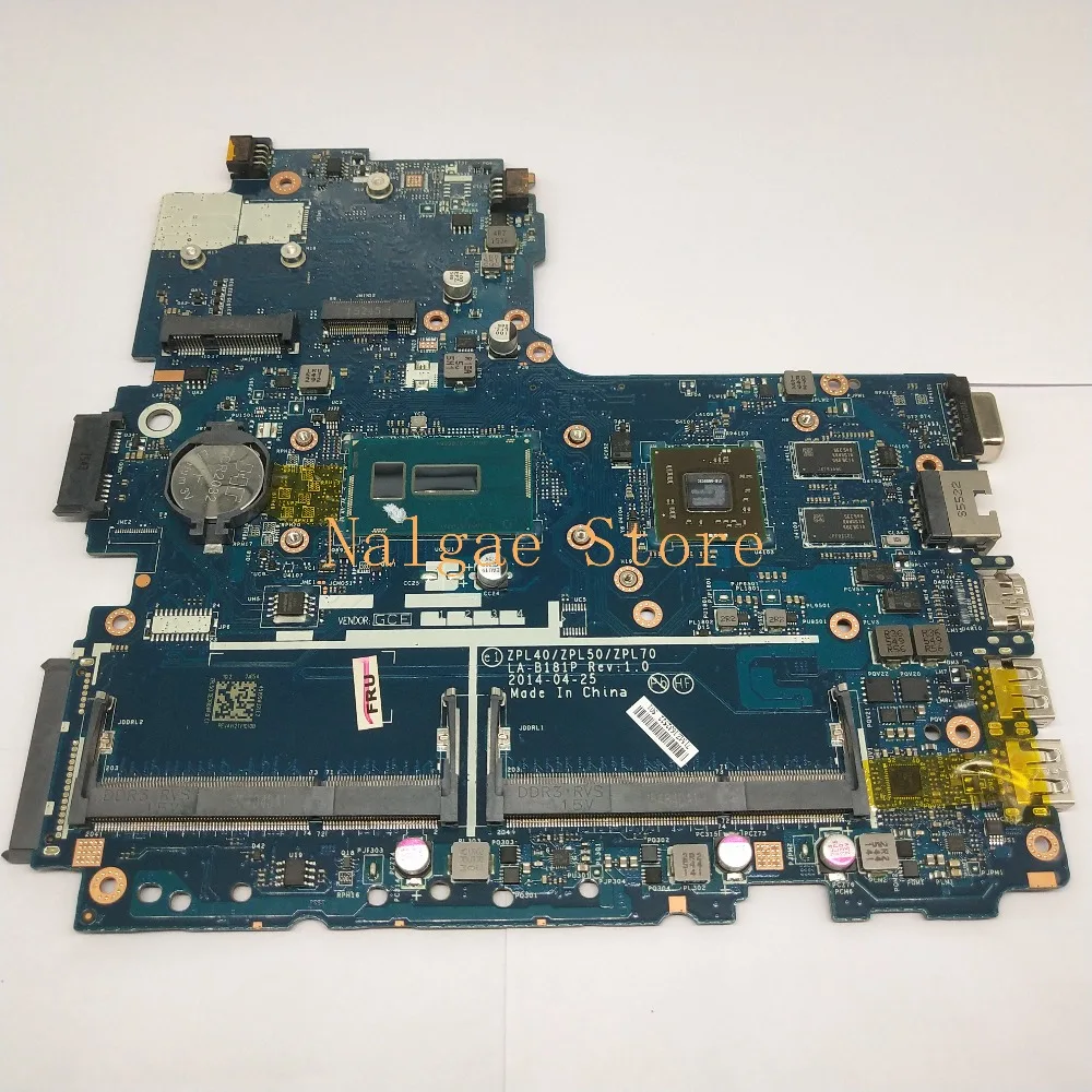 Купить это 790669-001 для HP 15-R Материнская плата ноутбука с SR23Y i5-5200 CPU 820 M/2 GB GPU ASO56 LA-B972P