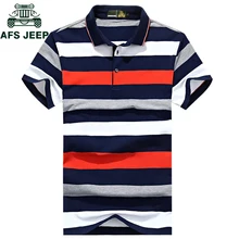 Новинка, брендовая полосатая рубашка поло для мужчин, хлопок, высокое качество, топы, футболки, рубашка поло HOMBRE размера плюс 3XL, деловые мужские брендовые рубашки поло