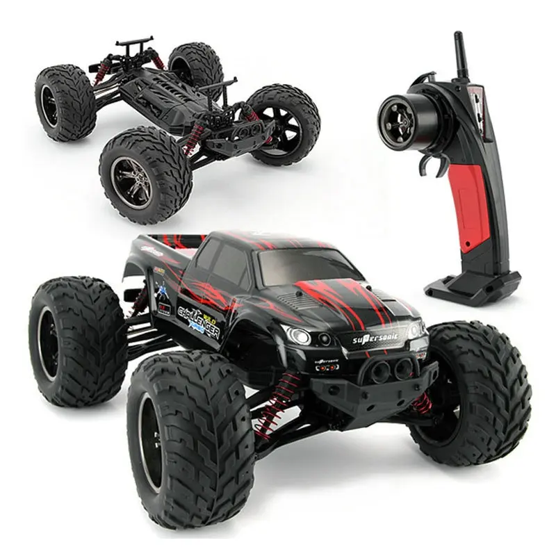 RC грузовик 2WD 9115 coche 2 4G 1:12 Масштаб 1/12 40 км cedillado RTR монстр внедорожный | Игрушки и