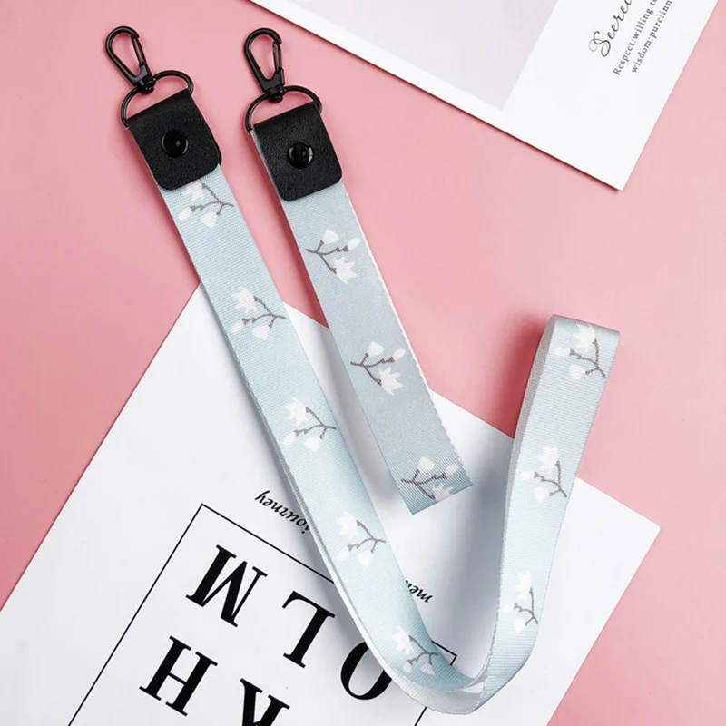 

Cute Cartoon Printed Neck Strap Lanyards for keys Card Mobile Phone Straps Badge Holder DIY Hang Rope Phone Lanyard