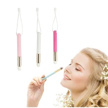 1 шт., профессиональная щетка для очистки ресниц, черные точки на носу, очищающее средство, моющая Кисть для макияжа, аппликаторы для ресниц, 3 вида, головка щетки