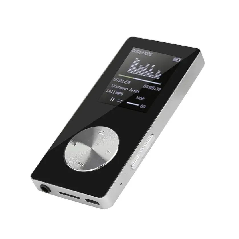Новый 1 8 ''черный TFT 16G Мини MP3 плеер HiFi без потери качества звука музыкальный FM