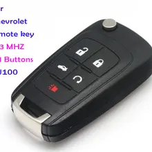 Автомобильная сигнализация Chevlote авто дистанционный ключ для автомобиля(4+ 1) 5 кнопки ID46 чип 433 МГц