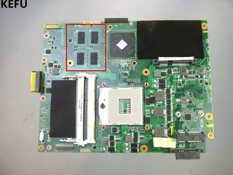 KEFU для ASUS K52JU K52J A52J K52JR материнская плата ноутбука системная тест материнской