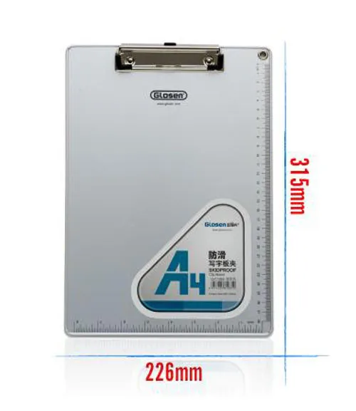 MIRUI A4 31,5x22,5 см алюминиевый планшет с зажимом для бумаги для Бумага офис школы канцелярские