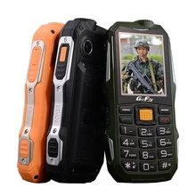 GOFLY F7000 Russian Arabic Shockproof SOS flashlight 6800mAh Battery Long Standby Power Bank torch FM cell mobile phone P069