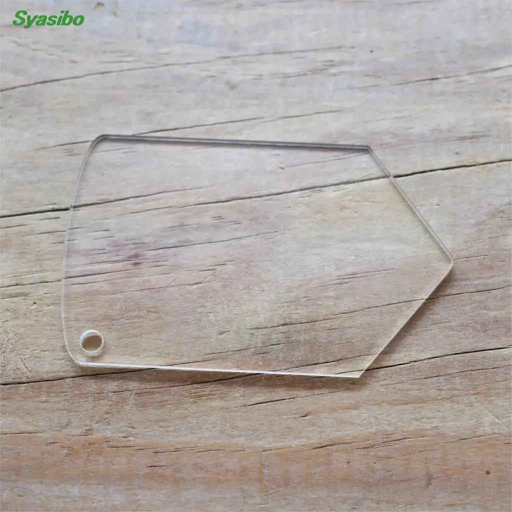 76mm Clear Blank Acrylic Pencil Keychains Party Gifts 3"-AC1480A