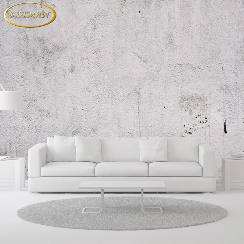 Custom 3D photo wallpaper Modern minimalist abstract retro concrete wall wallpaper lobby
