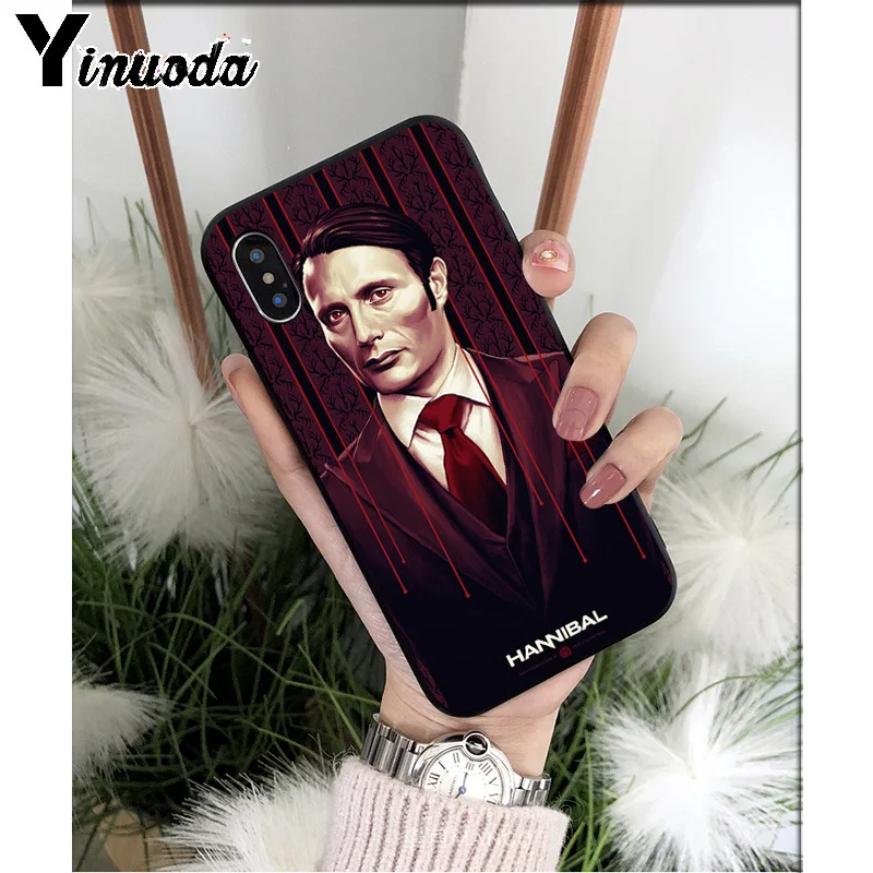 Yinuoda ТВ серия Hannibal высококачественный чехол для телефона для Apple iPhone 8 7 6 6S Plus X XS MAX 5 5S SE XR Чехол для мобильного телефона s