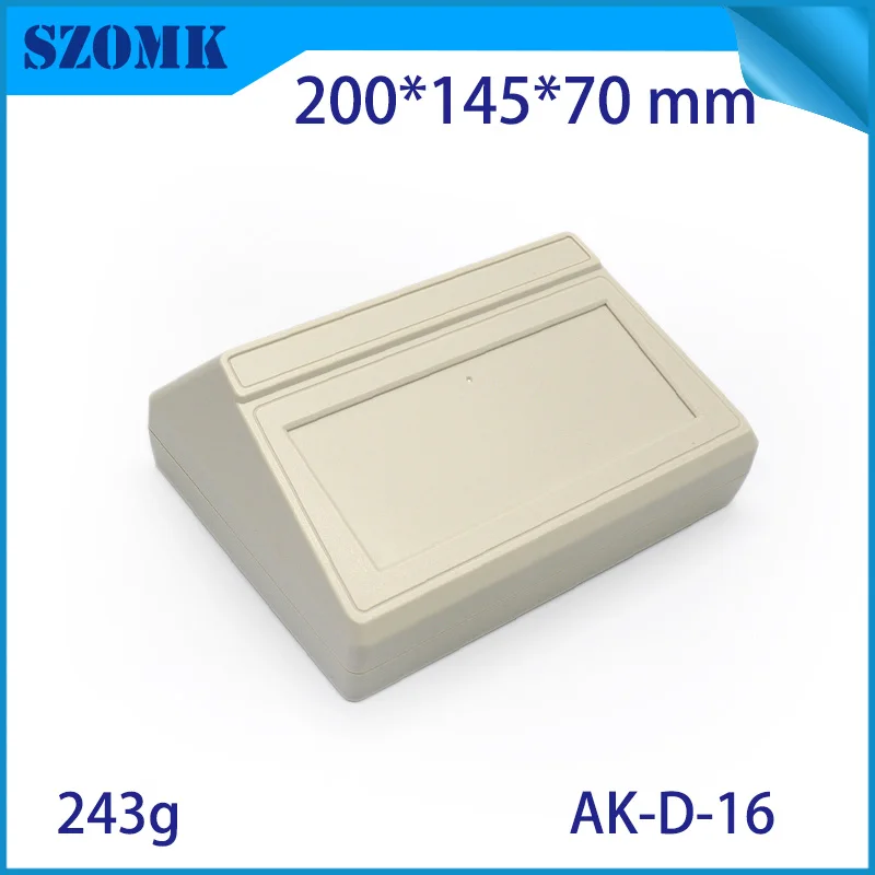 Szomk Plastic Enclosure Housing Caixa Plástica da Eletrônica do Desktop Caixa Plástica para a Caixa do Equipamento Eletrônico 200x145x70 mm pc