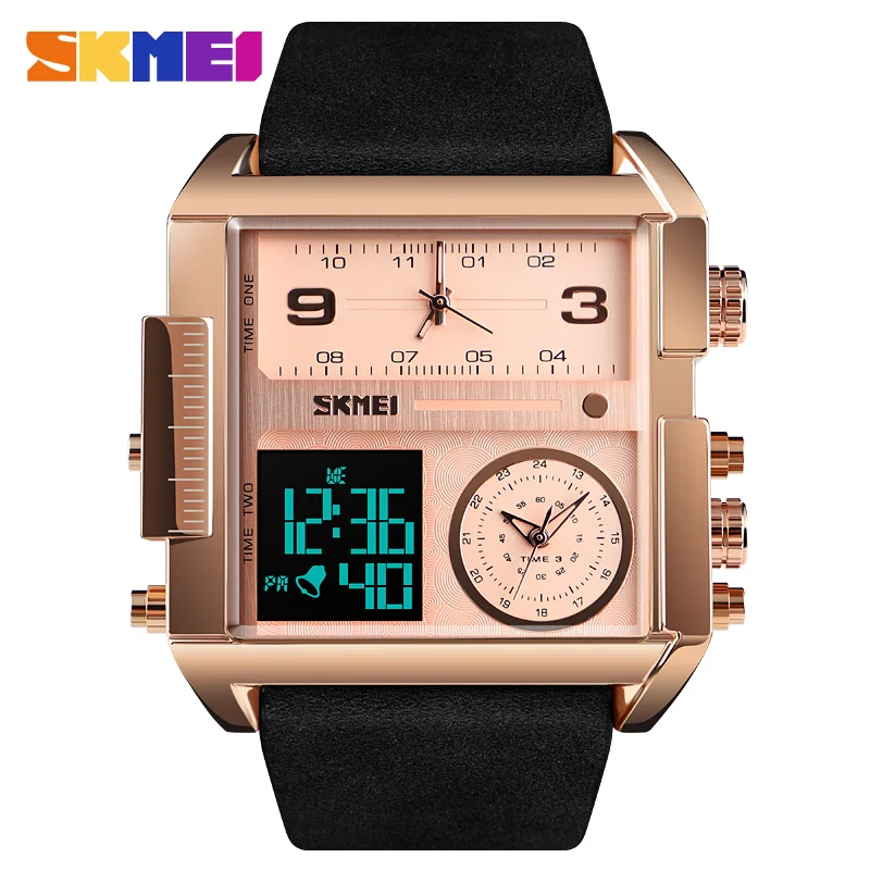 

SKMEI 1391 Men Sports Watch Brand Watches Men's Quartz Analog Digital Watchs Mens Clock Relogio Masculino