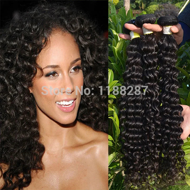 

8A Best Quality 3Pcs/Lot Brazilian Virgin Hair Deep Curly Brazilian Unprocessed Virgin Hair Human Hair Extension Soft Hair Weave