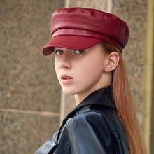 Новое поступление однотонная повседневная женская утепленная винтажные кепки с козырьком темперамент удобный регулируемый свежий простые милые козырьки для улицы