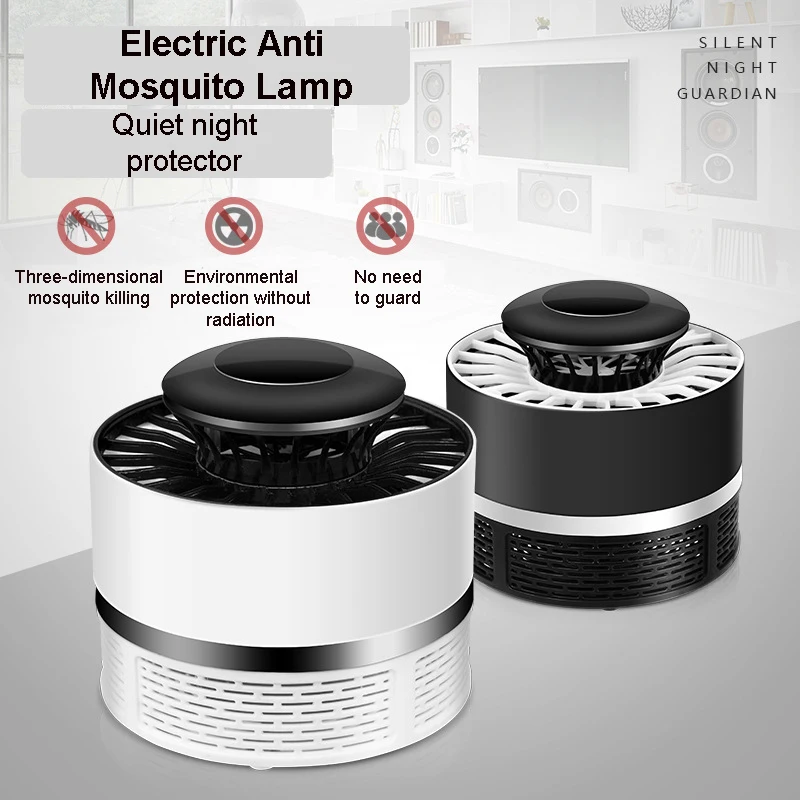 

Mosquito Killer Lamps USB Electric Photocatalysis Mute Home Outdoor LED Bug Zapper Insect Trap Radiationless Mosquito Killer