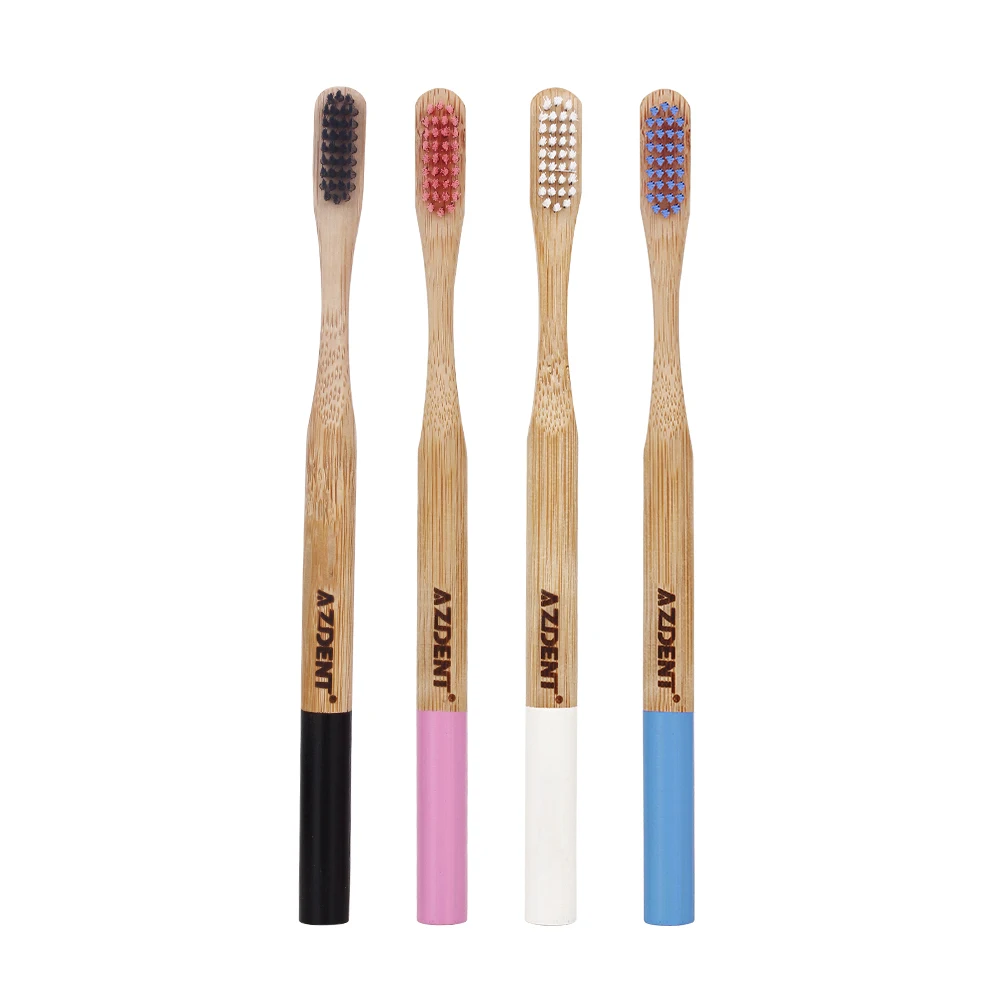 4 шт. бамбуковые зубные щётки с мягкой щетиной|bamboo toothbrush|toothbrush wholesalewholesale toothbrush |