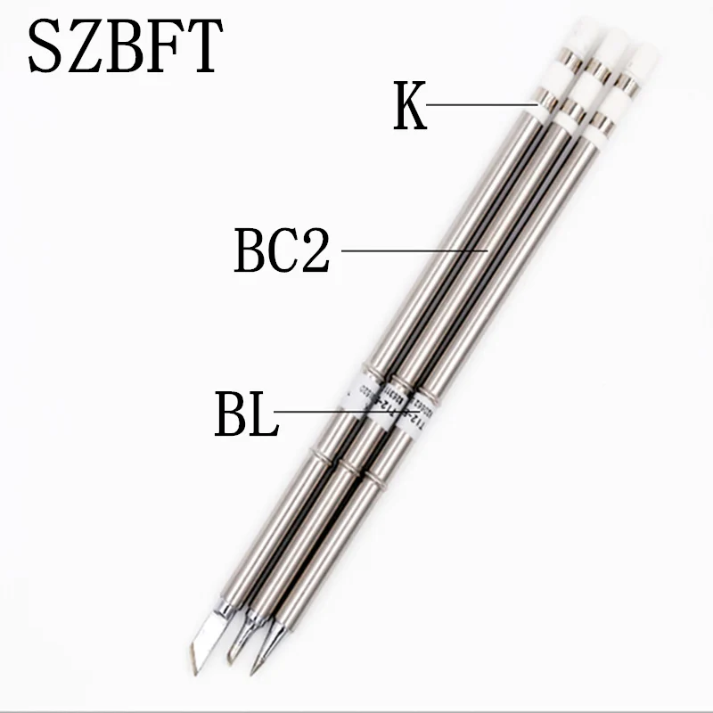 T12-BC2 T12-K T12-BL Soldering Iron Tips for Hakko Soldering Rework Station FX-951 FX-952 free shipping