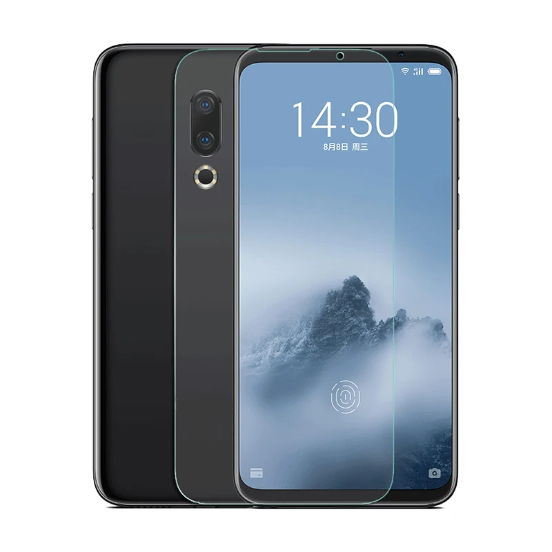 9H 2.5D tempered glass for Meizu 16 screen protector 0.3mm Ultra-thin mobile phone protective film plus | Мобильные телефоны и