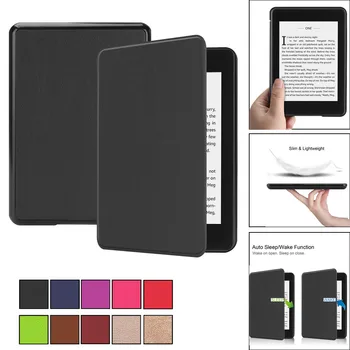 

Ouhaobin Cover For New Amazon Kindle Paperwhite 10th Gen 2018 Folio Case Cover Auto Sleep/Wake Leather Case Smart Cover 0325#2