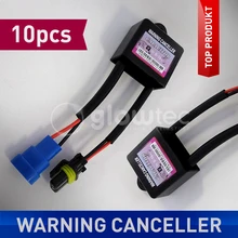 10 шт. сигнальный подавитель ксеноновая лампа HID элемент емкости реле декодер огней наборы HID Ошибка нагрузки резистор Canbus декодер glowtec