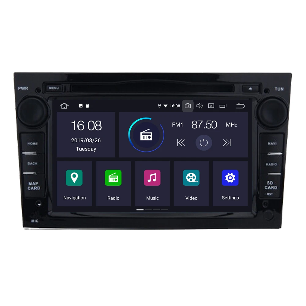 Cheap For Opel Combo Vauxhall Astra H G J Antara Vectra C B Android 9.0 Car Radio Stereo GPS Navigation Navi Media Multimedia System 1