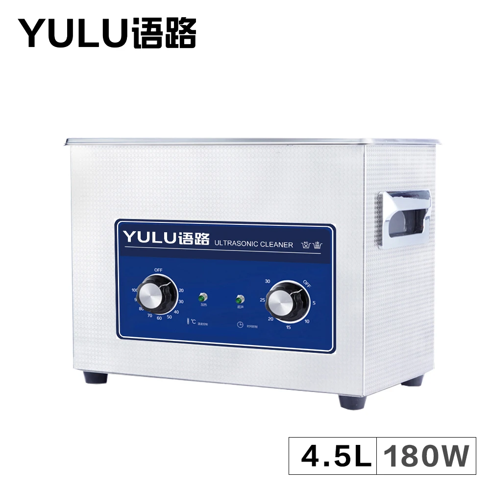

Ultrasonic Cleaner Bath Hardware Timer Glassware Equipment PCB Circuit Board Electronic Heater Lab Washer 4L