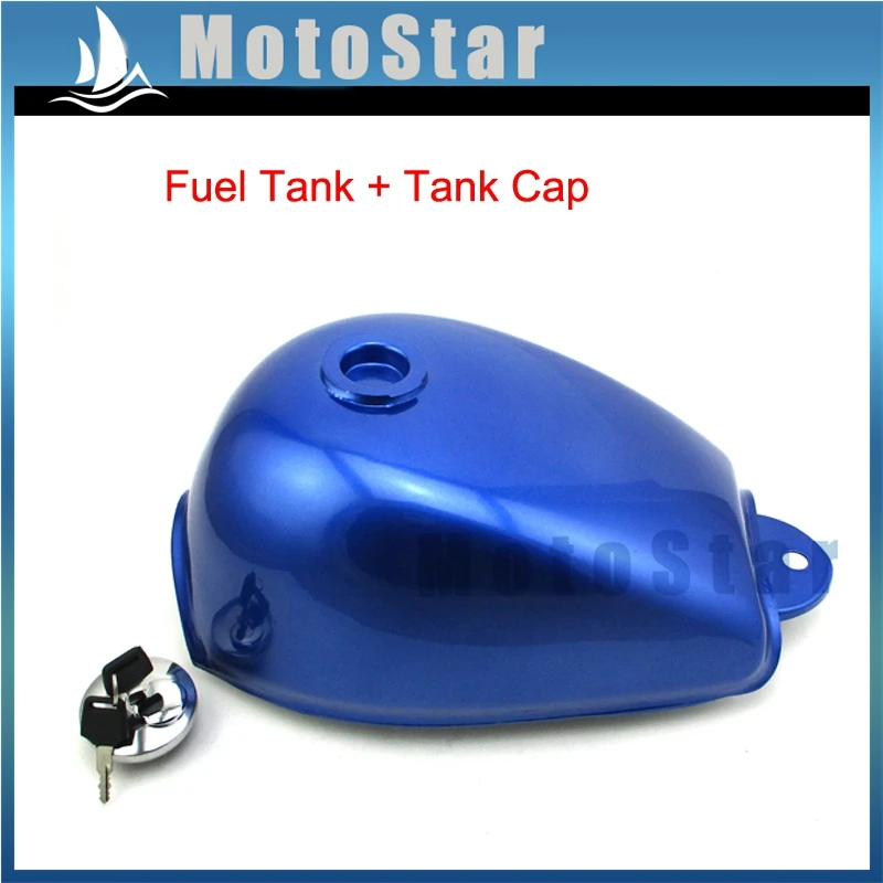 

Blue Gas Fuel Tank With Lock Cap For Z50 Z50A Z50J Z50R Honda Monkey Mini Trail Bike