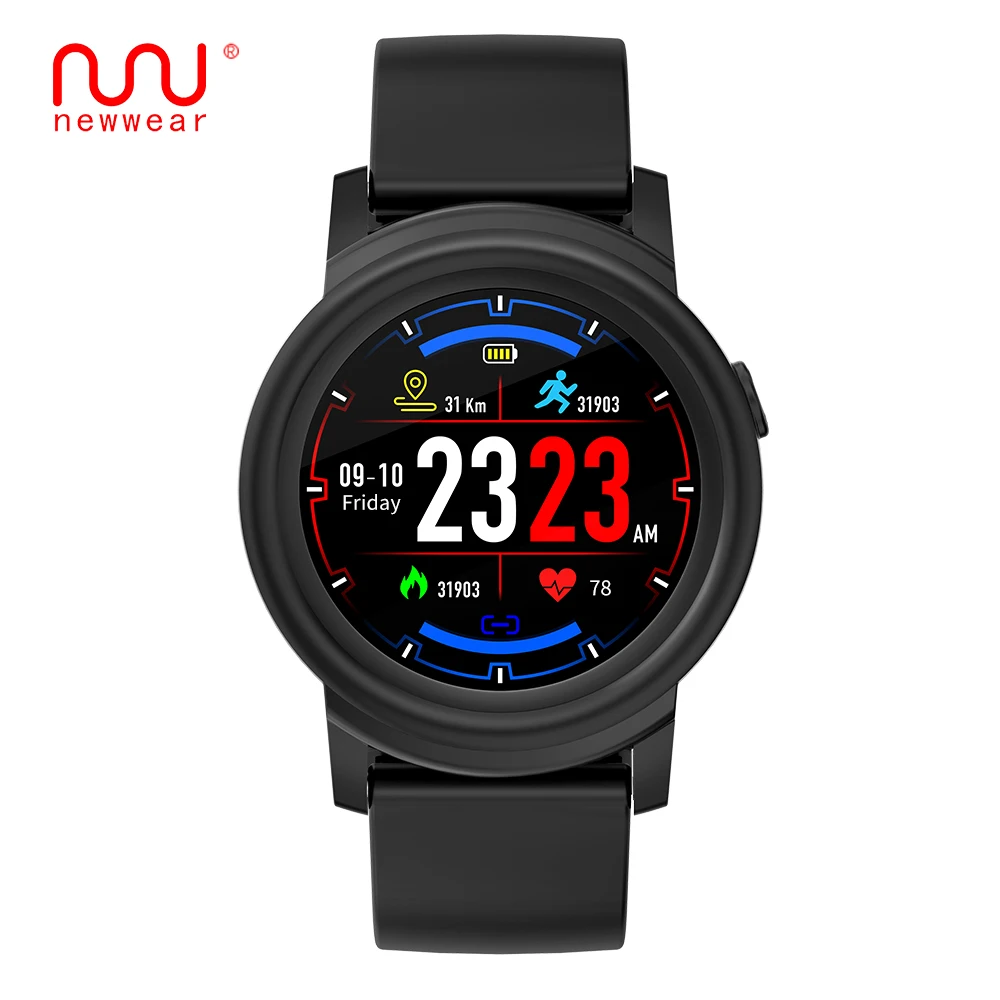 NEWWEAR NY01 Smart watch Full round screen color message reminder Sport