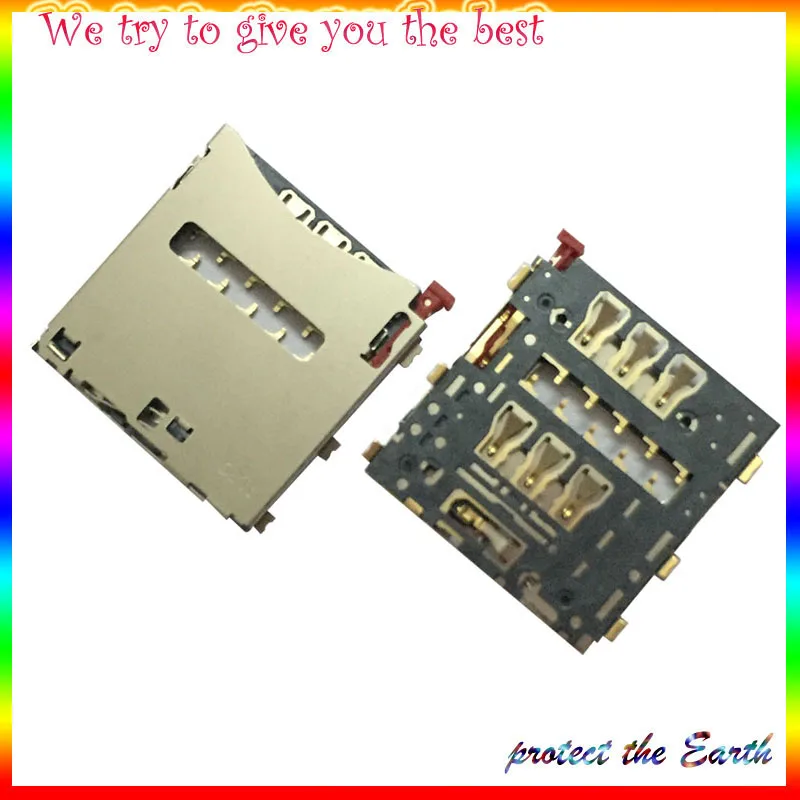 

For Sony Xperia Z Ultra ZU XL39H C6802 C6833 Sim Card Reader Holder Slot Connector