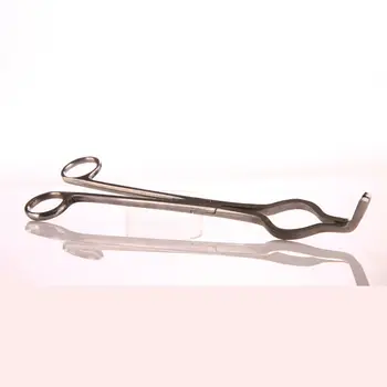 

Lab Stainless Steel Crucible Tongs,Iron Holder,Clip,Total Length 200mm