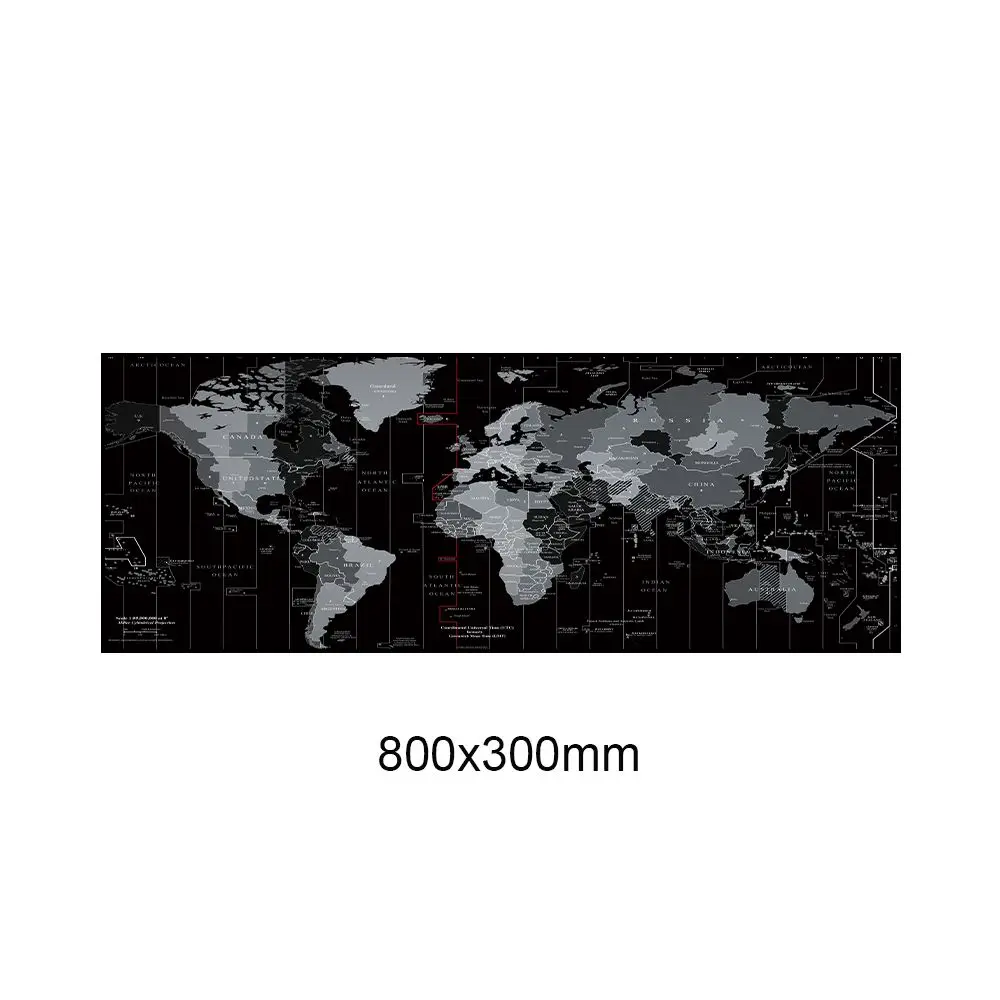 Карта старого мира 900x400 мм XXL большой коврик для мыши игровой коврик для Мыши Компьютерный Противоскользящий натуральный резиновый Настольный коврик для мыши с запирающимся краем - Цвет: 800x300