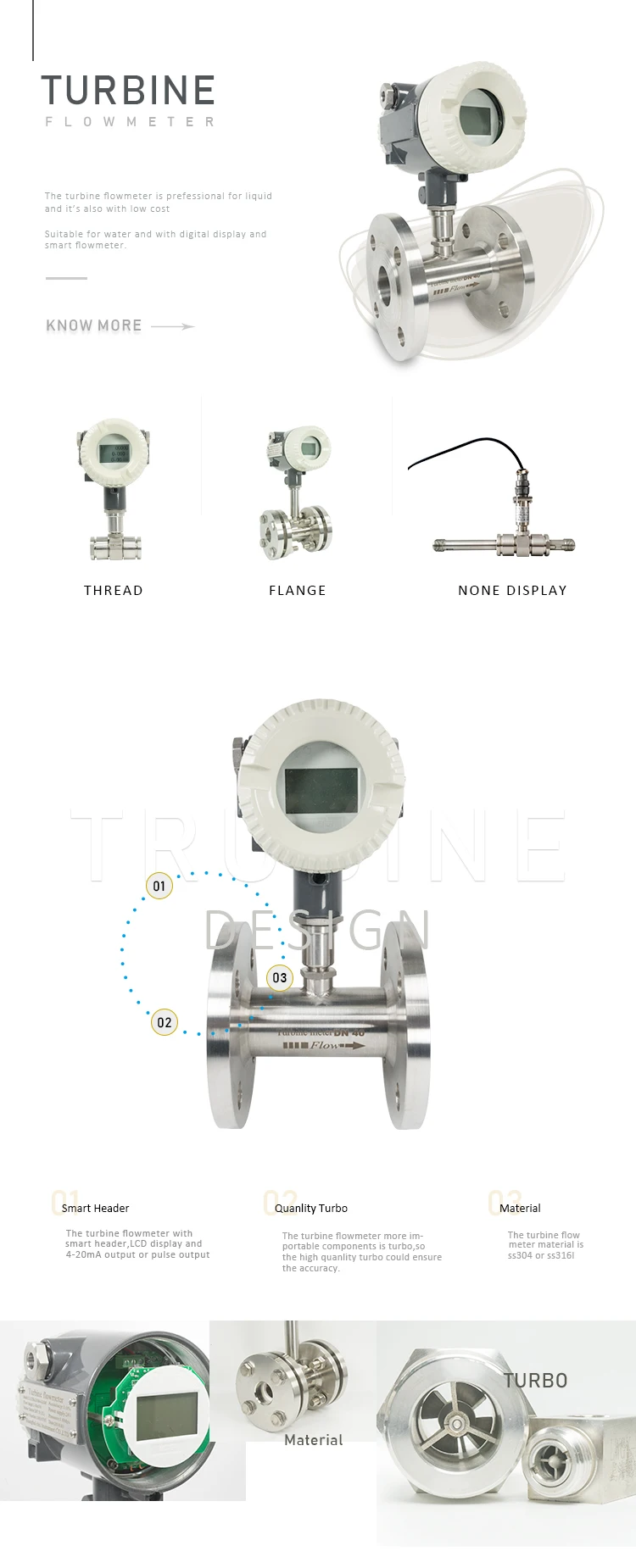turbine flowmeter
