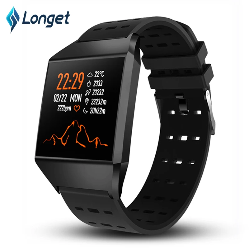 

Longet Smart Wristband W1C Fitness Tracker Band Bluetooth Sleep Monitor Watch Sport Bracelet for ios Android pk fitbits Mi band