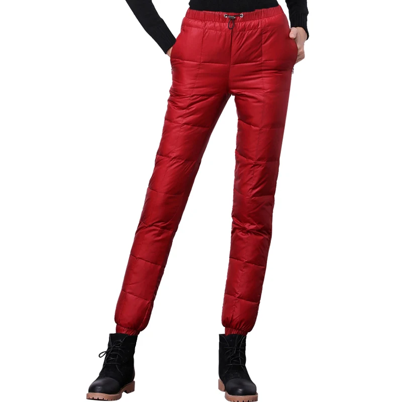 High Waisted Warm Winter Pants Womens Australia Heipeiwa Women's