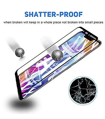 Закаленное стекло для Huawei Mate 20 Lite Полное покрытие 9H Защитная пленка экрана