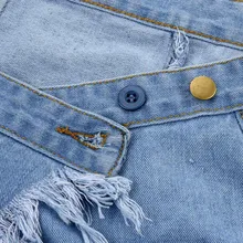 Ishowtienda Мода Лето юбки женские ковбойские мини с высокой талией короткие сексуальные карманы синие джинсовые повседневные юбки