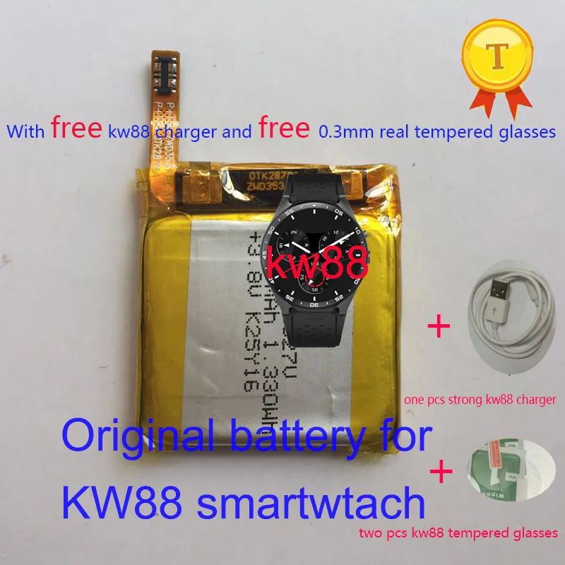 Dhl Kargo Orijinal Kw88 Pro Smartwatch Ak ll Saat Phonewatch Saat 