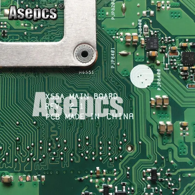 Asepcs X55C 4 Гб ОЗУ материнская плата памяти For Asus X55CR X55V X55VD для ноутбука DDR3 60 N0OMB1100 C01 100%