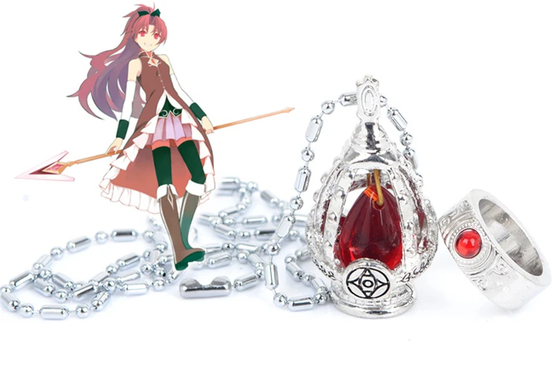 Аниме Puella Magi Madoka Magica Kaname инкубатор косплей ожерелье подвеска экшн брелок|Игровые