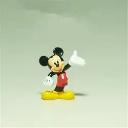 60 шт./лот 3 см Классическая Микки Маус очень маленький рисунок игрушки Микки Коллекция Рисунок Игрушки