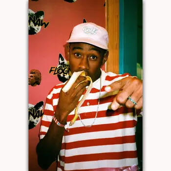 

New Tyler The Creator Odd Future Hip Hop-Silk Art Poster Wall Sicker Decoration Gift