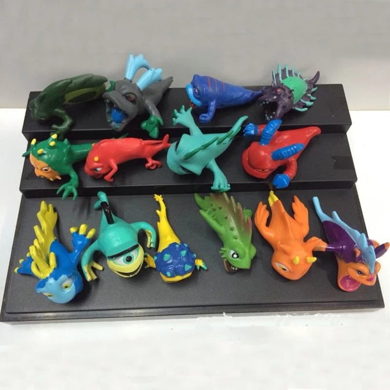 

2017 New Arrival Slugterra 14pcs/set evolution transform Action Figures Toys doll collection version_A gift Miniigures